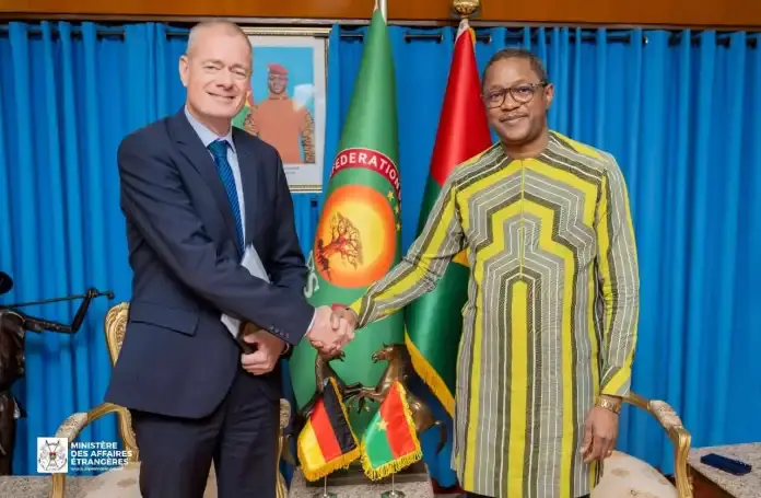 Coopération bilatérale: le chef de la diplomatie burkinabè et l’ambassadeur d’Allemagne échangent sur des sujets d’actualité en lien avec le multilatéralisme.